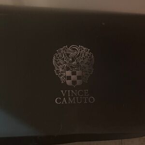 Vince Camuto Black Givenchy inspired heel dress boots